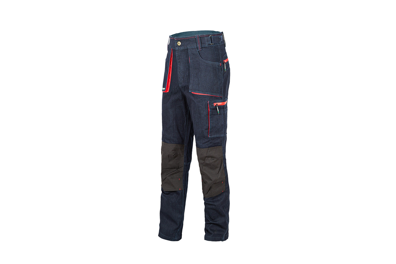 

Брюки рабочие джинсовые Sizam Manchester 2XL синие 30052