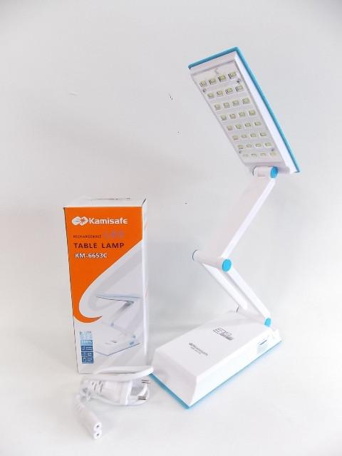 

Настольная лампа аккумуляторная складная Kamisafe KM-6653С 32 LED Kamisafe