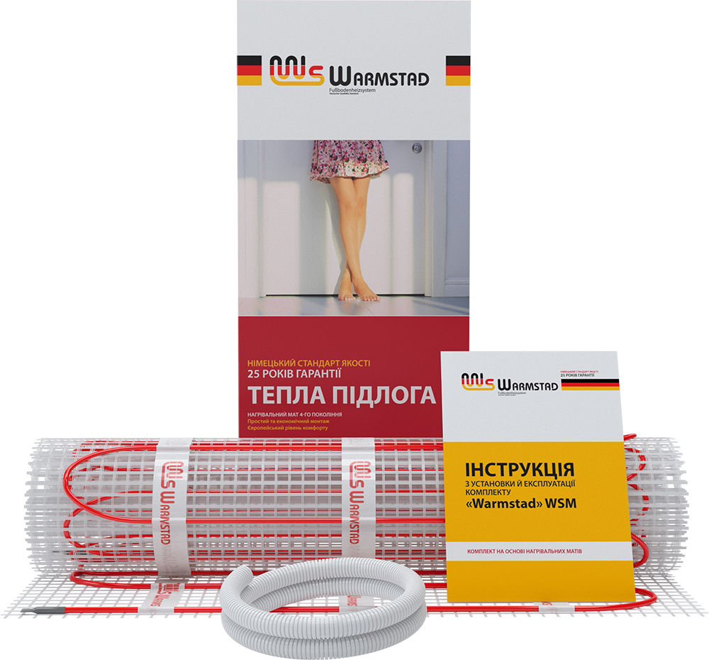 

Мат нагревательный Warmstad WSM-485-3.20 м²