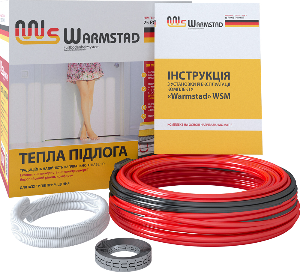 

Кабель нагревательный Warmstad WSS 67.5 м/1060 Вт
