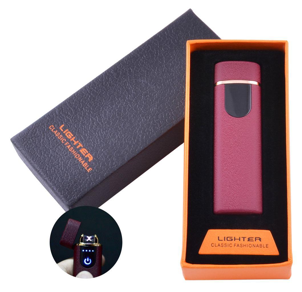 

Электроимпульсная зажигалка в подарочной коробке LIGHTER №HL-70 Red Lighter
