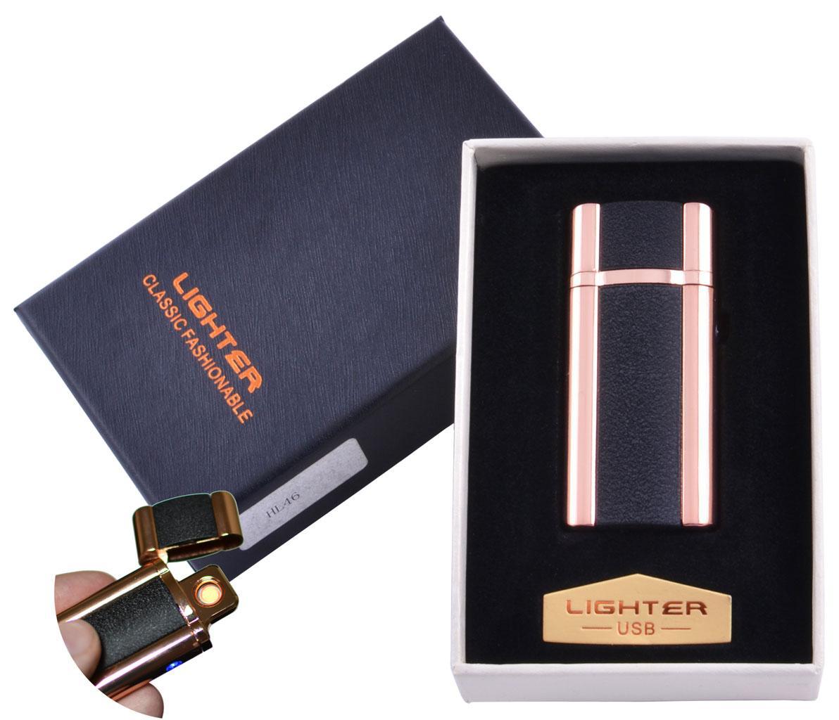 

USB зажигалка в подарочной упаковке Lighter (Спираль накаливания) №HL-46-2 USB
