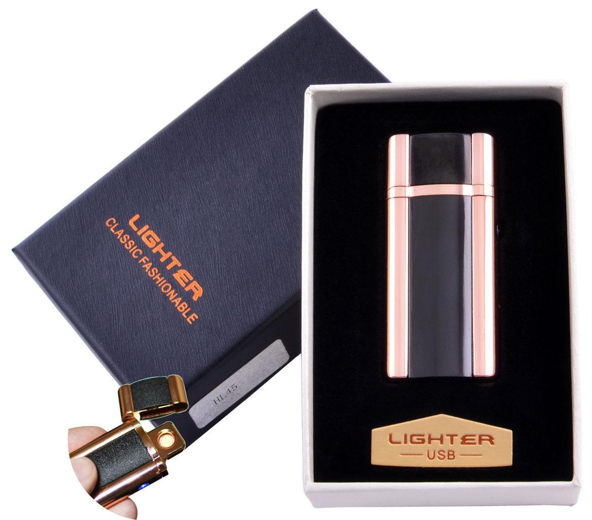

USB зажигалка в подарочной упаковке Lighter (Спираль накаливания) №HL-45-4 USB