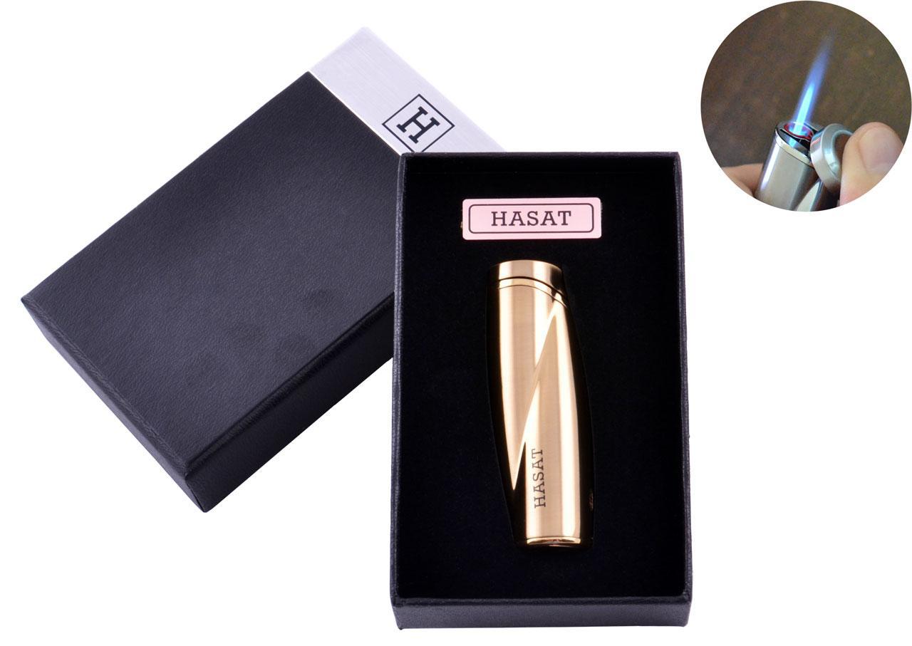 

Зажигалка в подарочной коробке HASAT (Острое пламя) №4313 Gold Moongrass