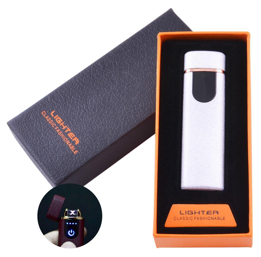 

Электроимпульсная зажигалка в подарочной коробке LIGHTER №HL-70 White Lighter