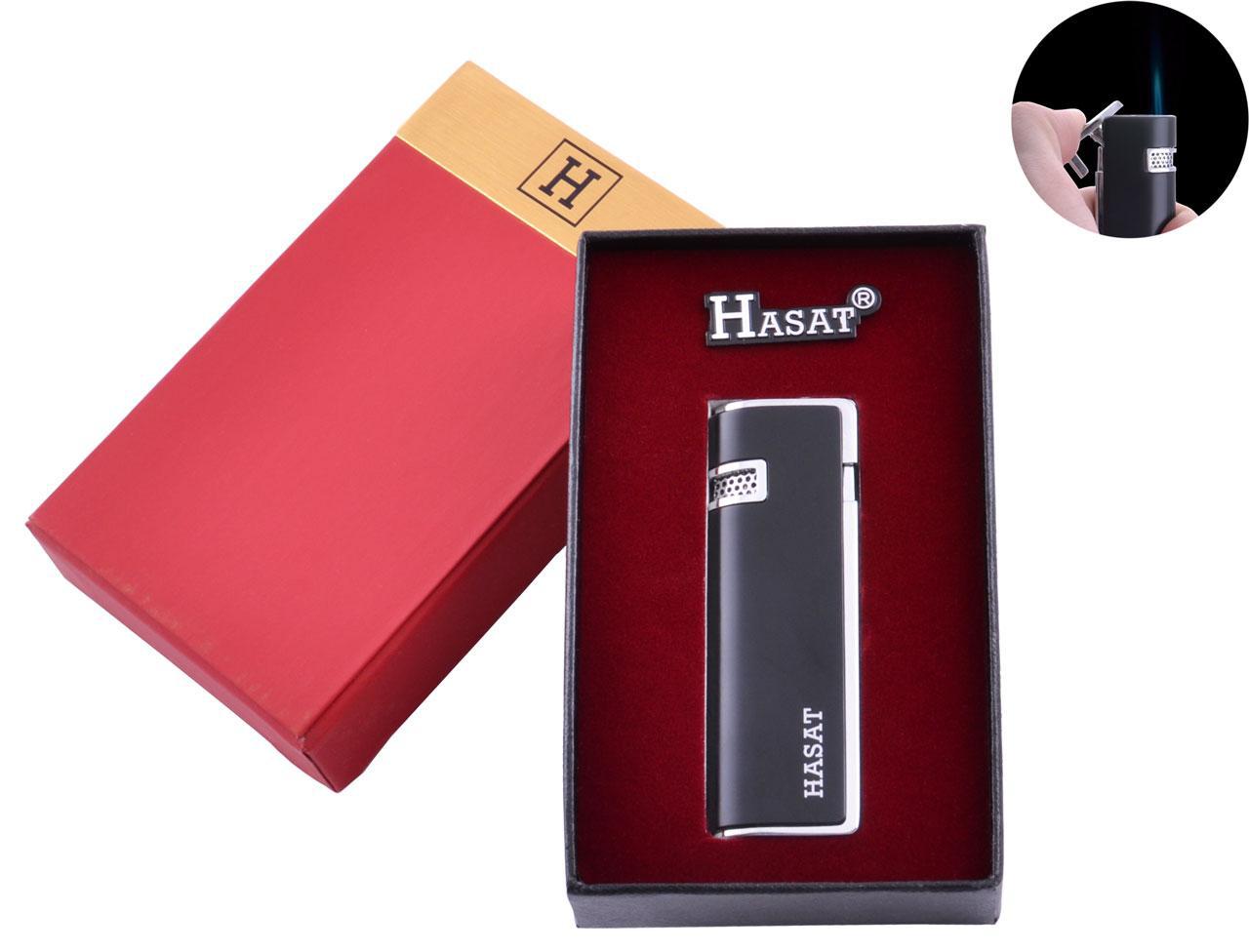 

Зажигалка в подарочной коробке HASAT (Острое пламя) №4319 Black Moongrass