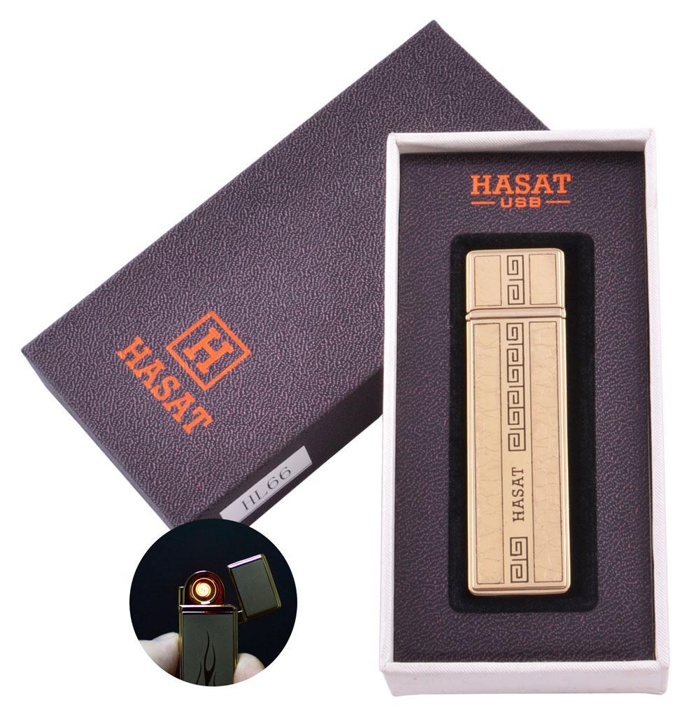 

USB зажигалка в подарочной коробке HASAT №HL-66-3 USB