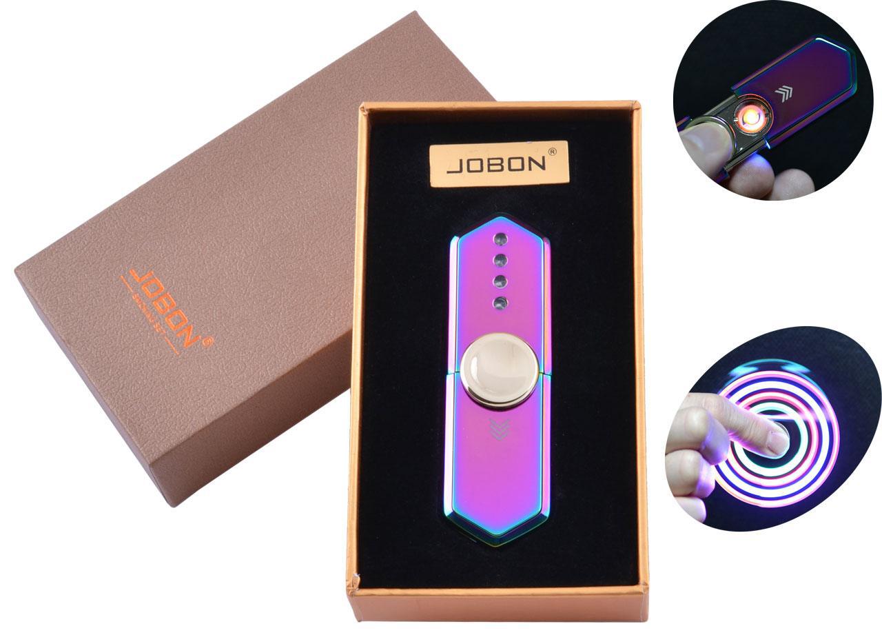 

USB зажигалка-спиннер в подарочной упаковке Jobon (Спираль накаливания) №HL-10 Хамелеон Jobon