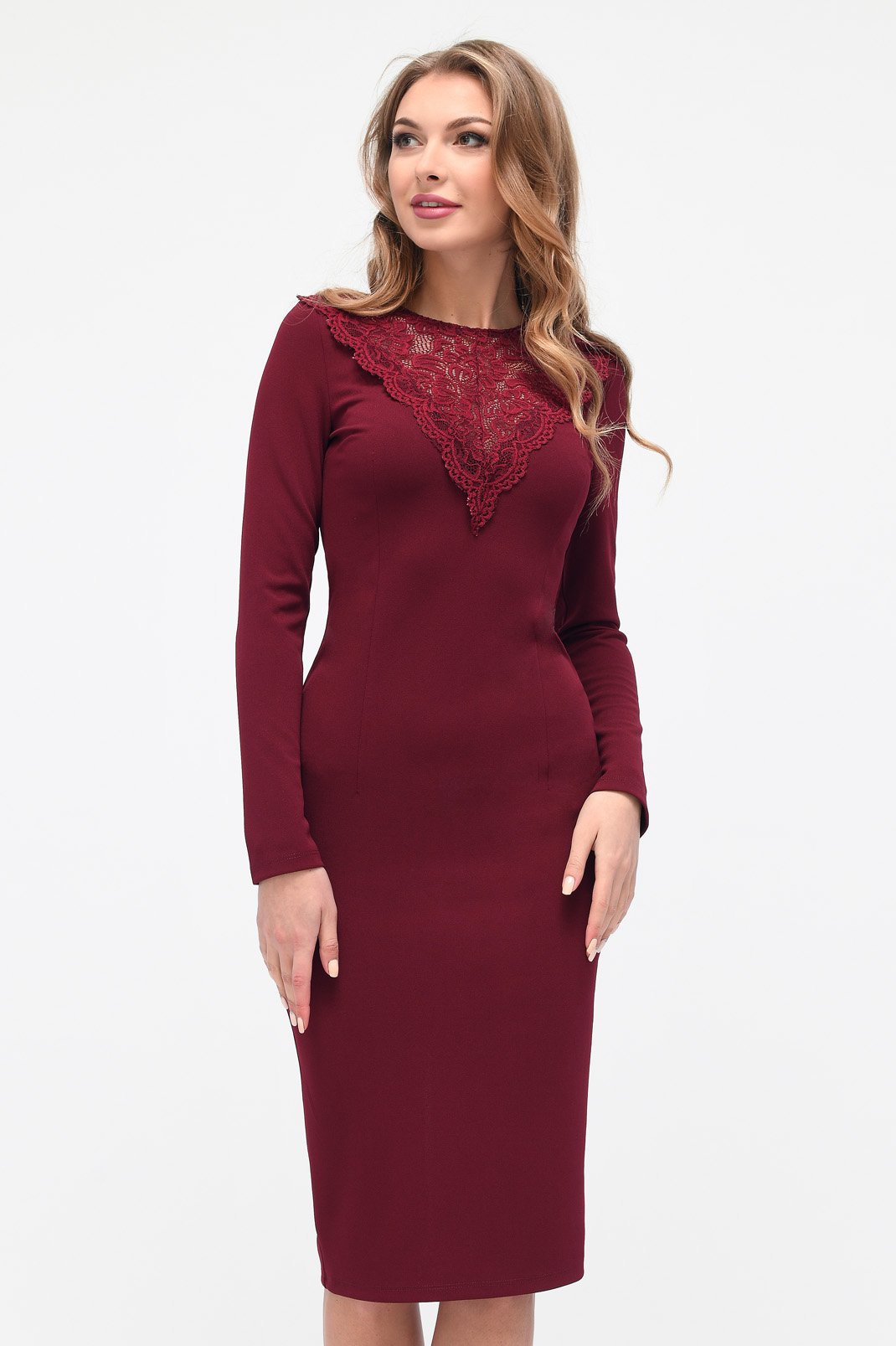 

Платье КР-10182-16 Pretty Woman XS марсала