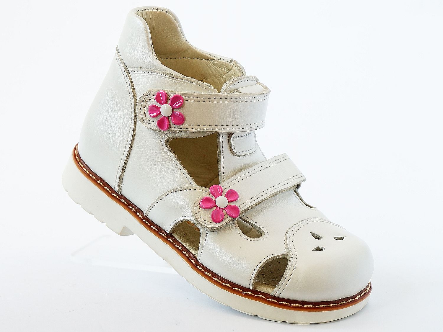 

Ортопедические сандалии Woopy Orthopedic 1134-White 25 Белые