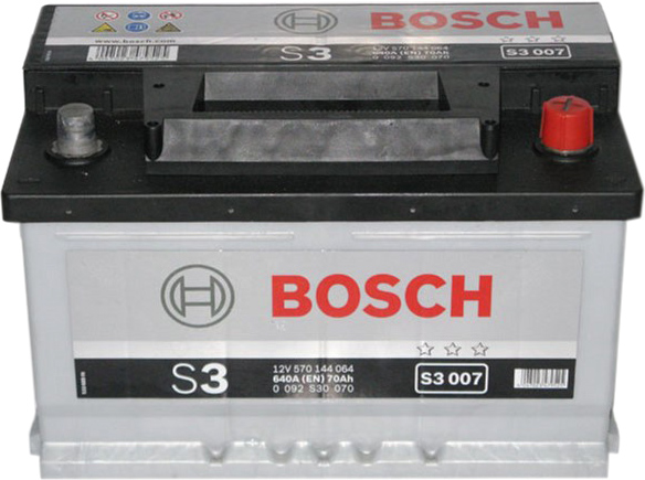 Акція на Автомобильный аккумулятор Bosch 6СТ-70 H (S3007) 70 Ач (-/+) Euro 640 А (0 092 S30 070) від Rozetka UA