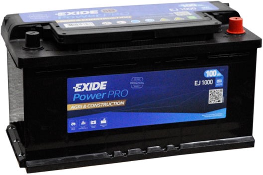 Автомобільний акумулятор Exide Power Pro Agri 6СТ-100 (EJ1000) 100 Ач ...