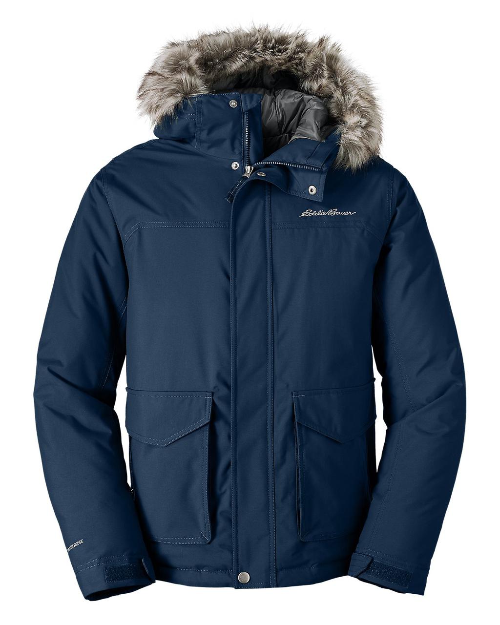 

Мужской пуховик Eddie Bauer Mens Superior Down II Jacket MED INDIGO (M)