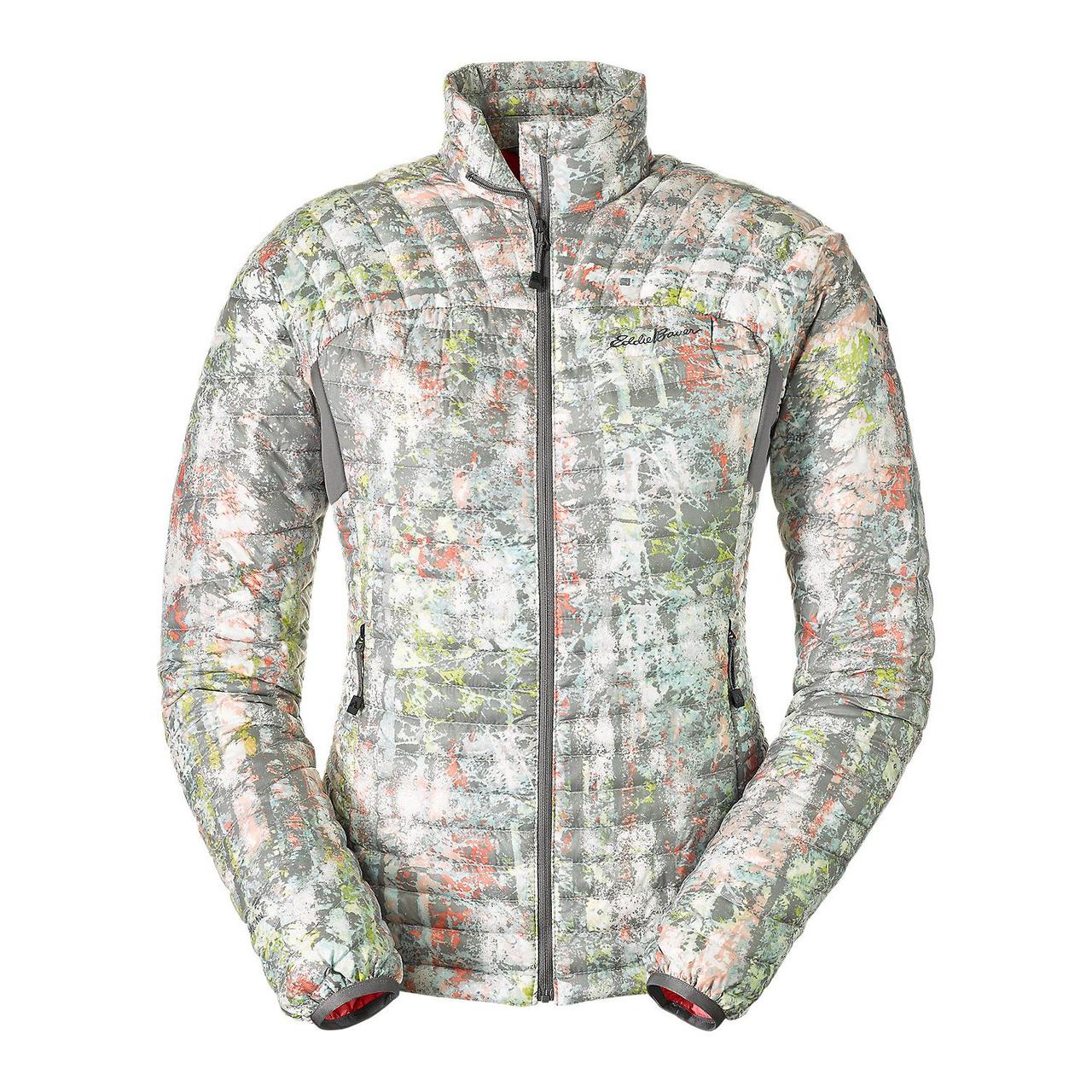 

Женский пуховик Eddie Bauer Womens MicroTherm StormDown Jacket Print CHROME, Женский пуховик Eddie Bauer Womens MicroTherm StormDown Jacket Print CHROME (XS)