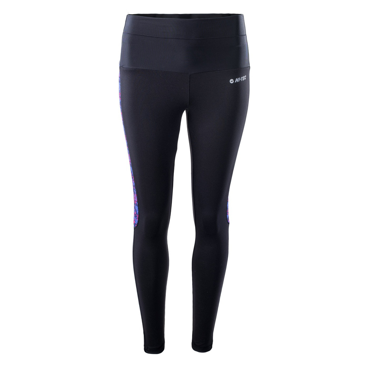 Спортивные лосины женские Hi-Tec Lady Siba 1/1 BLACK/BEETROOT PURPLE ...