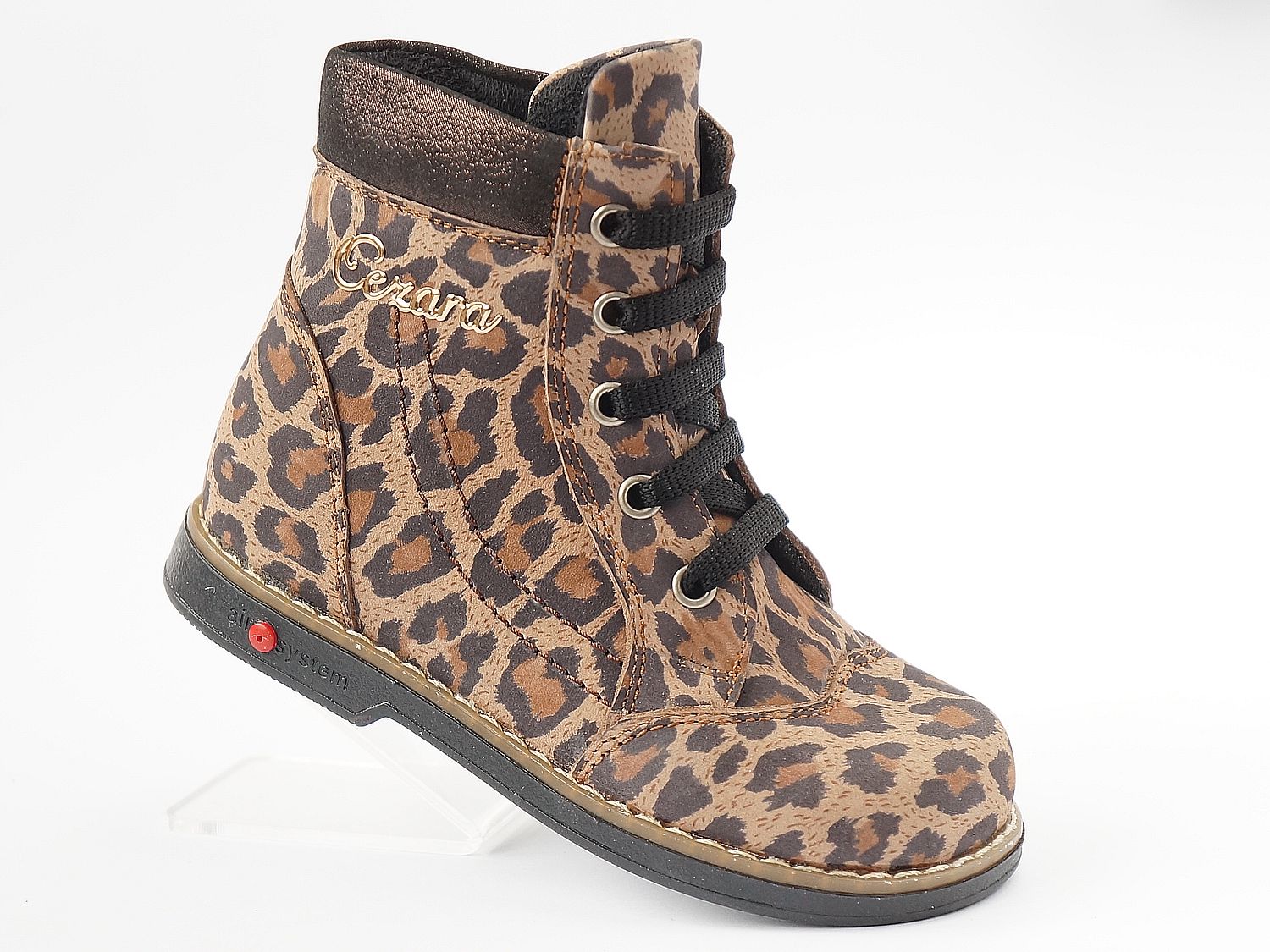 

Ортопедические ботинки Cezara Orthopedic Leopard 1107 31 Леопардовые