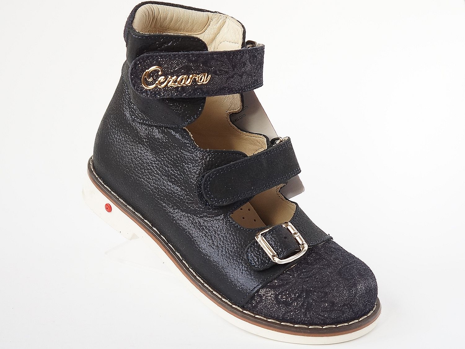 

Ортопедические туфли Cezara Orthopedic 1144 LACI DAN 22 Черные