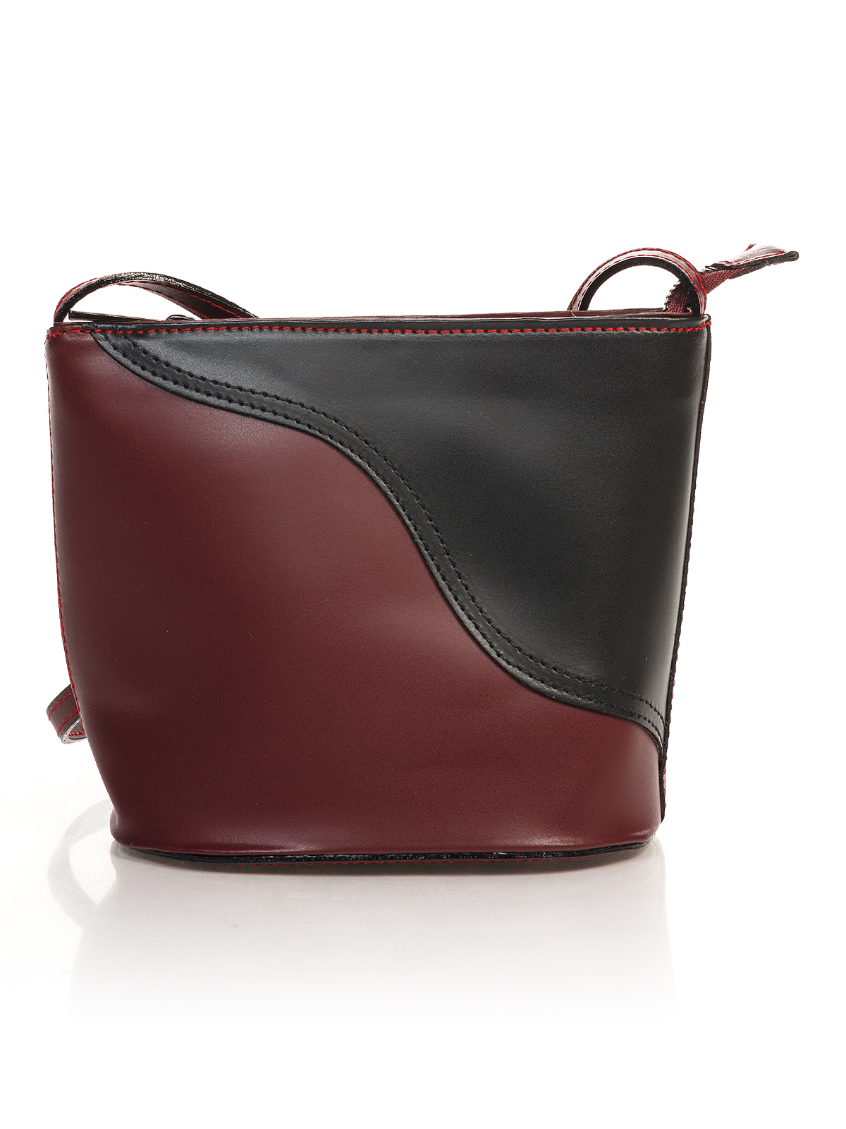 

Клатч Genuine Leather 1802_bordo Кожаный Бордовый