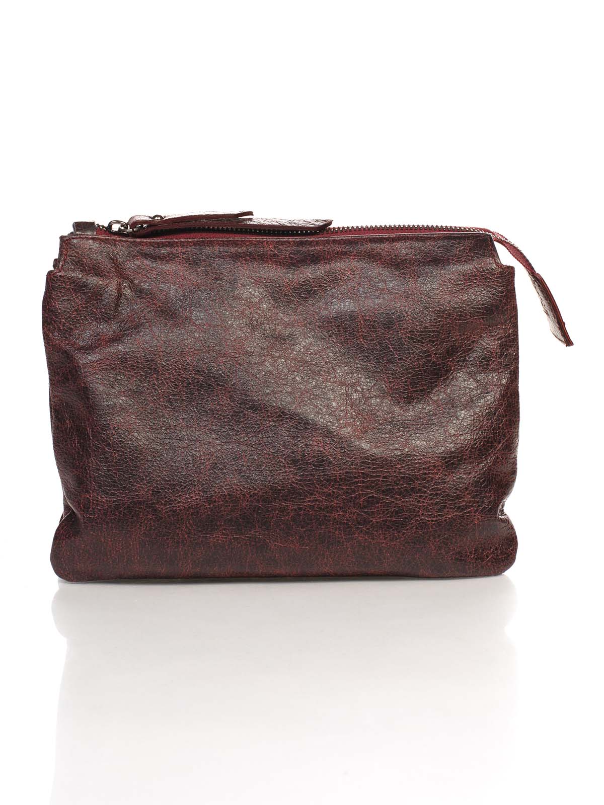 

Клатч Genuine Leather 6564_bordo Кожаный Бордовый