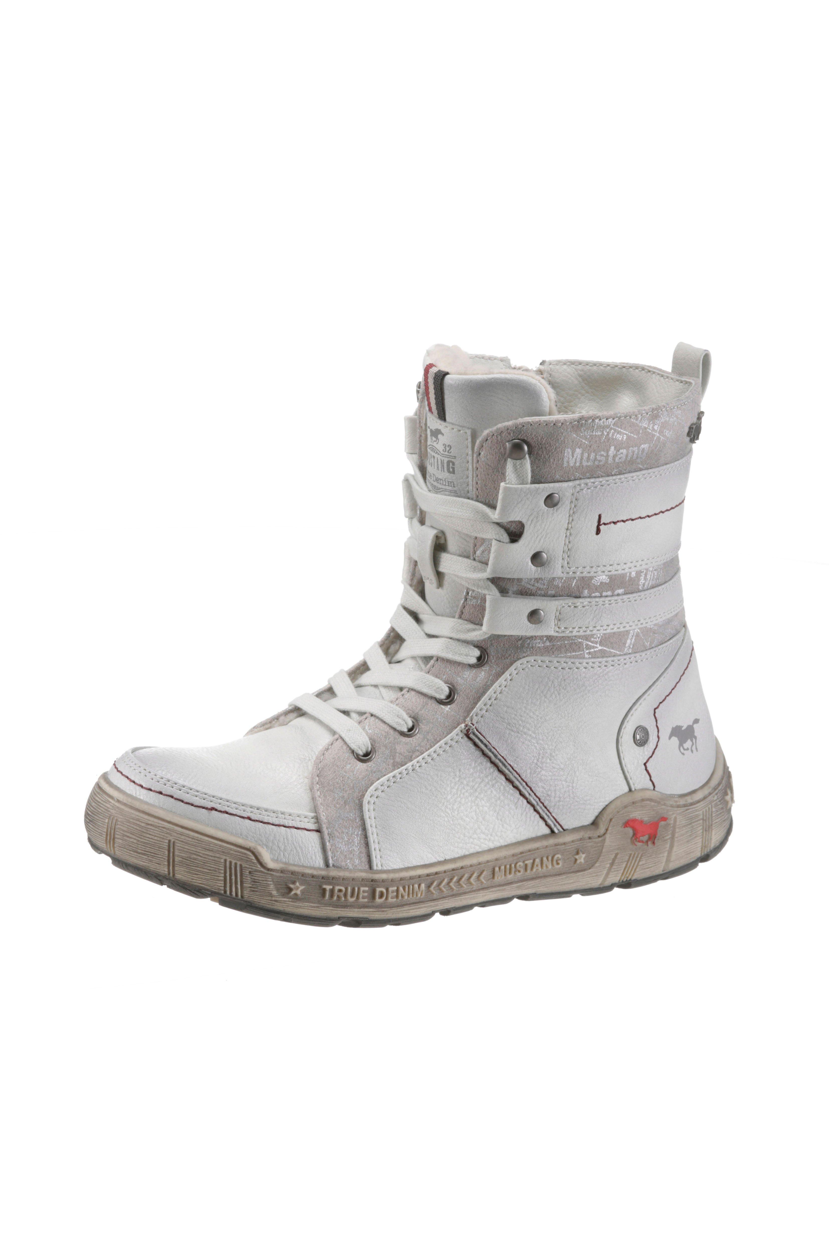 

Женские ботинки Mustang Shoes 36 белый