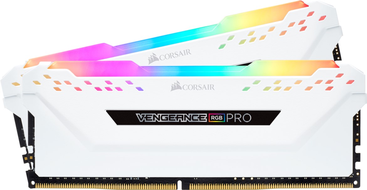 

Оперативная память Corsair DDR4-3000 16384MB PC4-24000 (Kit of 2x8192) Vengeance RGB Pro White (CMW16GX4M2C3000C15W)