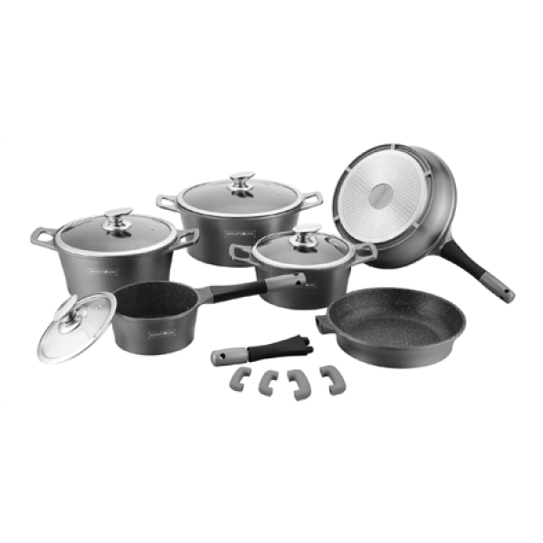 

Набор кастрюль Royalty Line RL-ES2014M silver 14PCS