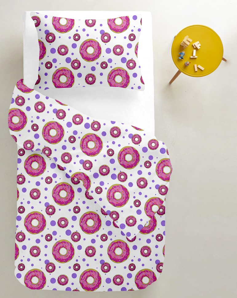 

Комплект постельного белья Cosas Sweet Donut White 155х215