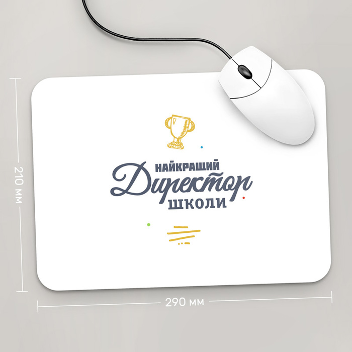 

Игровая поверхность GUS "Найкращий Директор Школи, #2" 290x210 (PR132 - Профессии)