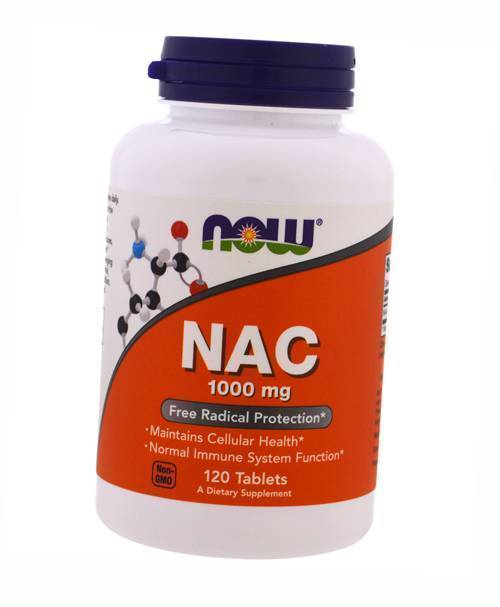 

NAC 1000 Now Foods 120таб (70128008)