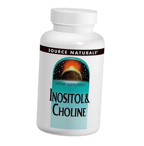 

Холин Инозитол, Inositol & Choline, Source Naturals 100таб (36355007)