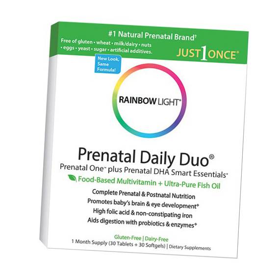 

Витамины для беременных, Prenatal Daily Duo, Rainbow Light Набор (36316025)