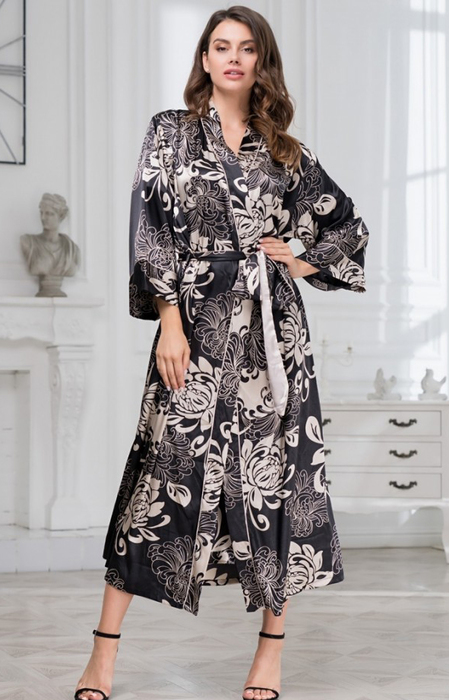 

Кимоно халат "Да Винчи" 8449 /XL (Женские халаты, Кимоно халат "Да Винчи" 8449 L/XL (Женские халаты)