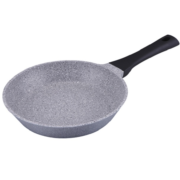

Сковорода с гранитным антипригарным покрытием для всех типов плит Maestro Granite 24 см MR-4024 Серая