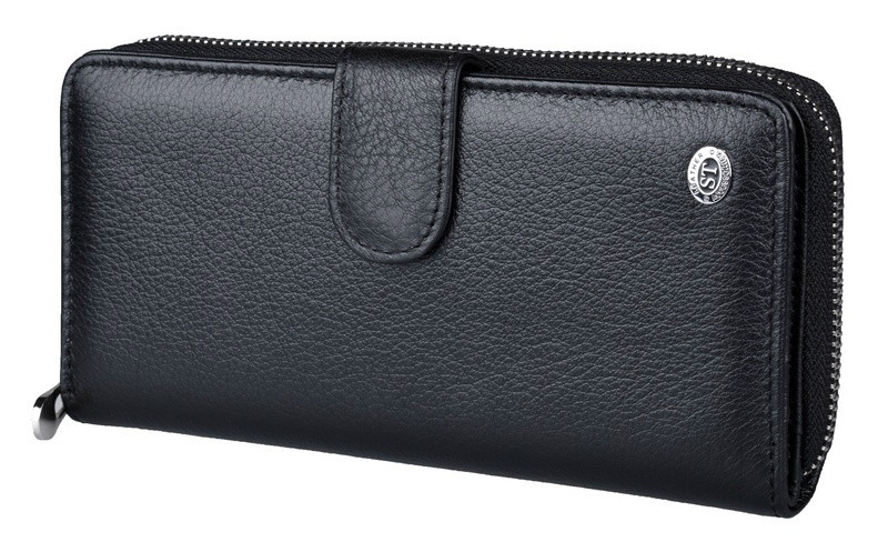 

Жіночий шкіряний гаманець ST 026 Black