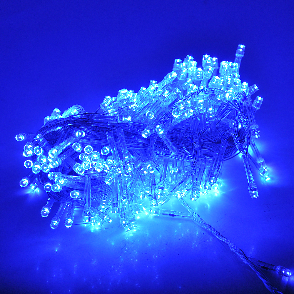 

Гирлянды 120LED (Штора) White, 8 режимов, 3 метра, прозрачная изоляция, BOX Voltronic 2020