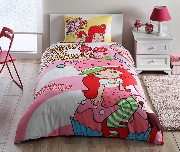 

Комплект постельного белья TAC Shortcake Cute Ранфорс детский и подростковый