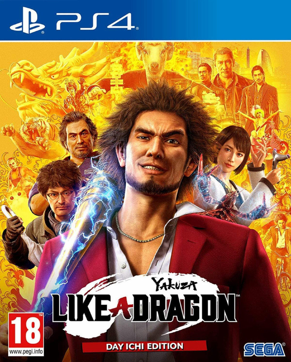 

Yakuza Like a Dragon Day Ichi Steelbook Edition (англійська версія) PS4