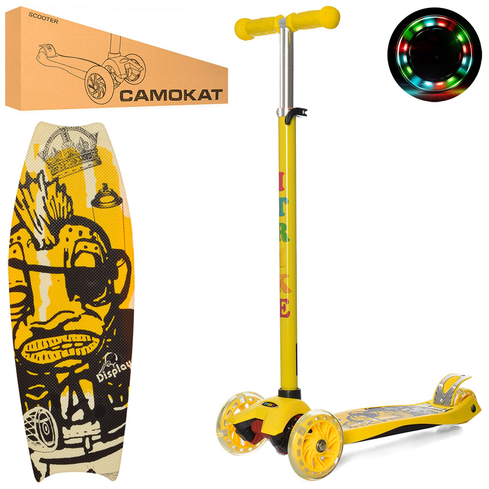 

Самокат iTrike Maxi JR 3-055-Y Yellow (JR 3-055)