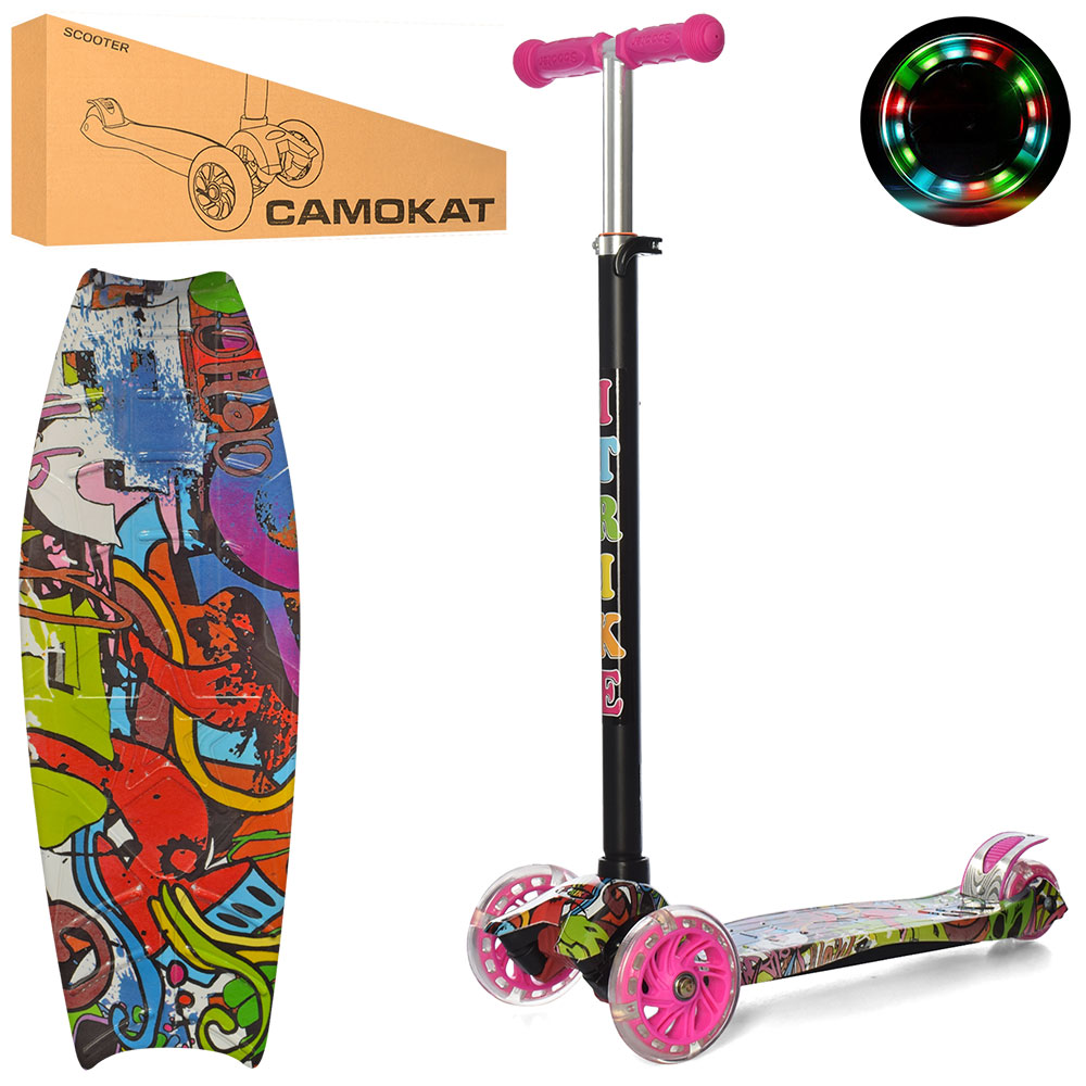 

Самокат iTrike Maxi JR 3-055-1-WP1 Pink (JR 3-055-1)