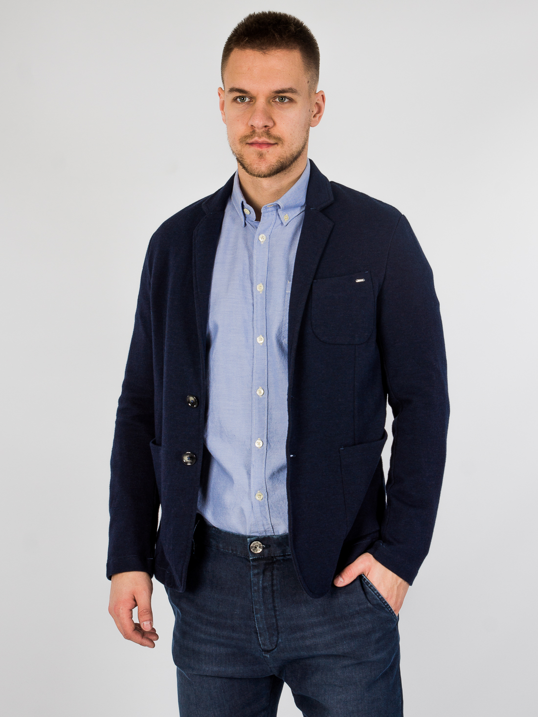 

Пиджак GAS 23289_182382  Синий, Пиджак GAS 23289_182382 L Синий