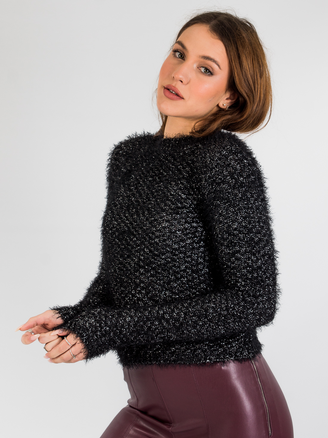 

Свитер с нитями люрекс Jennyfer 20fiesta S Черный