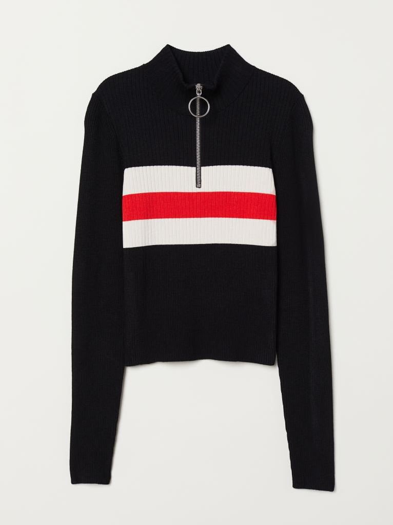 

Свитер с молнией H&M 0551336  Мультиколор, Свитер с молнией H&M 0551336 S Мультиколор