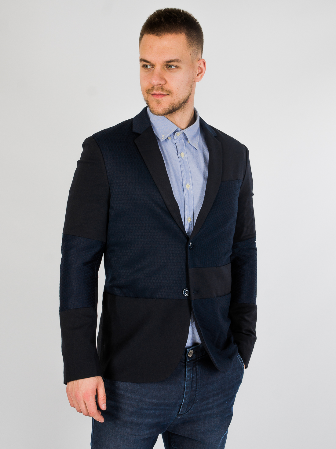 

Пиджак Jack & Jones 216108023  Синий, Пиджак Jack & Jones 216108023 M Синий