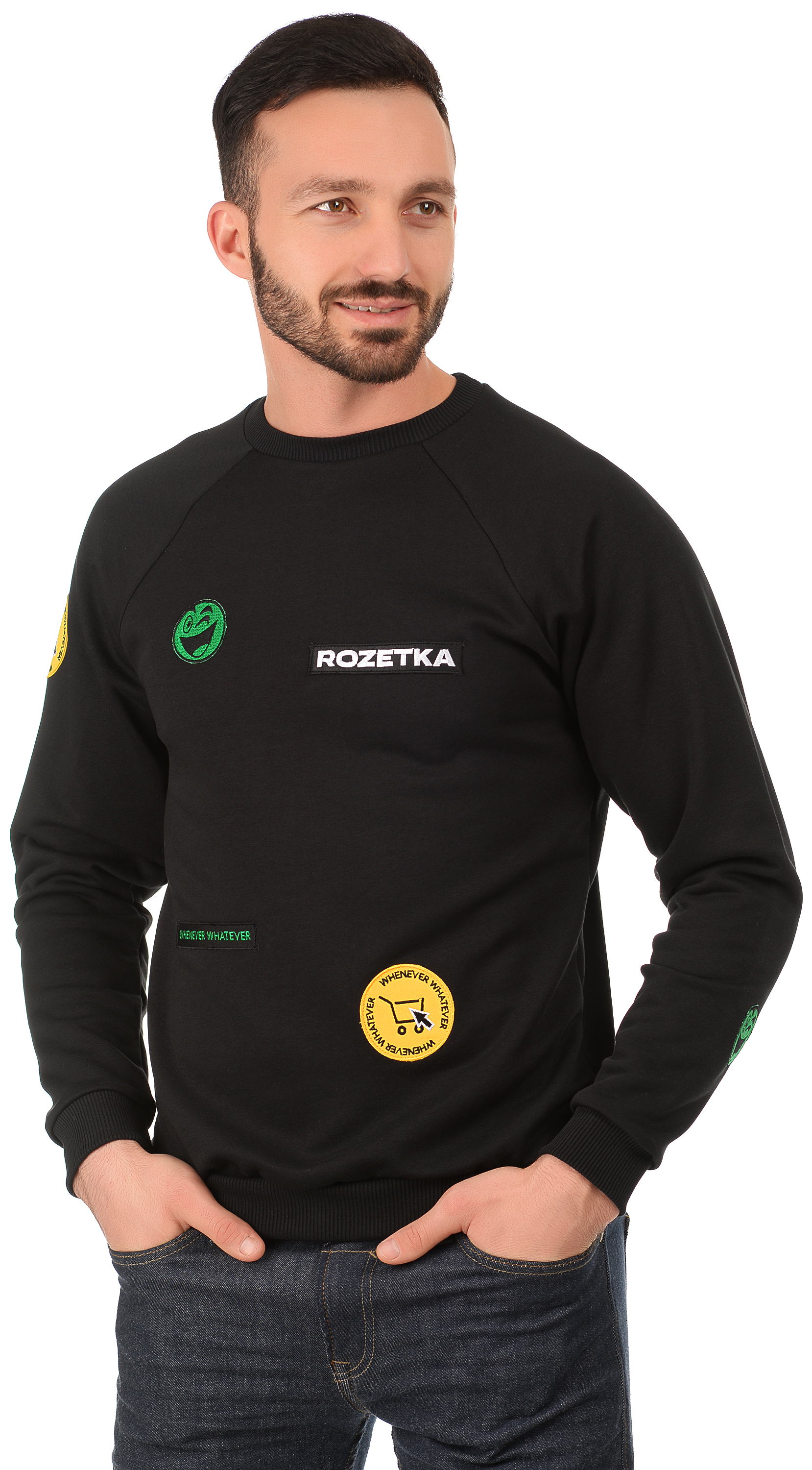 

Реглан Rozetka RB4560-GYH S Черный