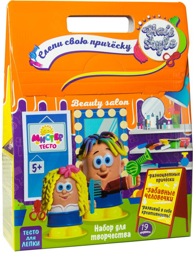 

Набор для творчества Strateg Мистер тесто - Hair style (71306) (4820175999857)