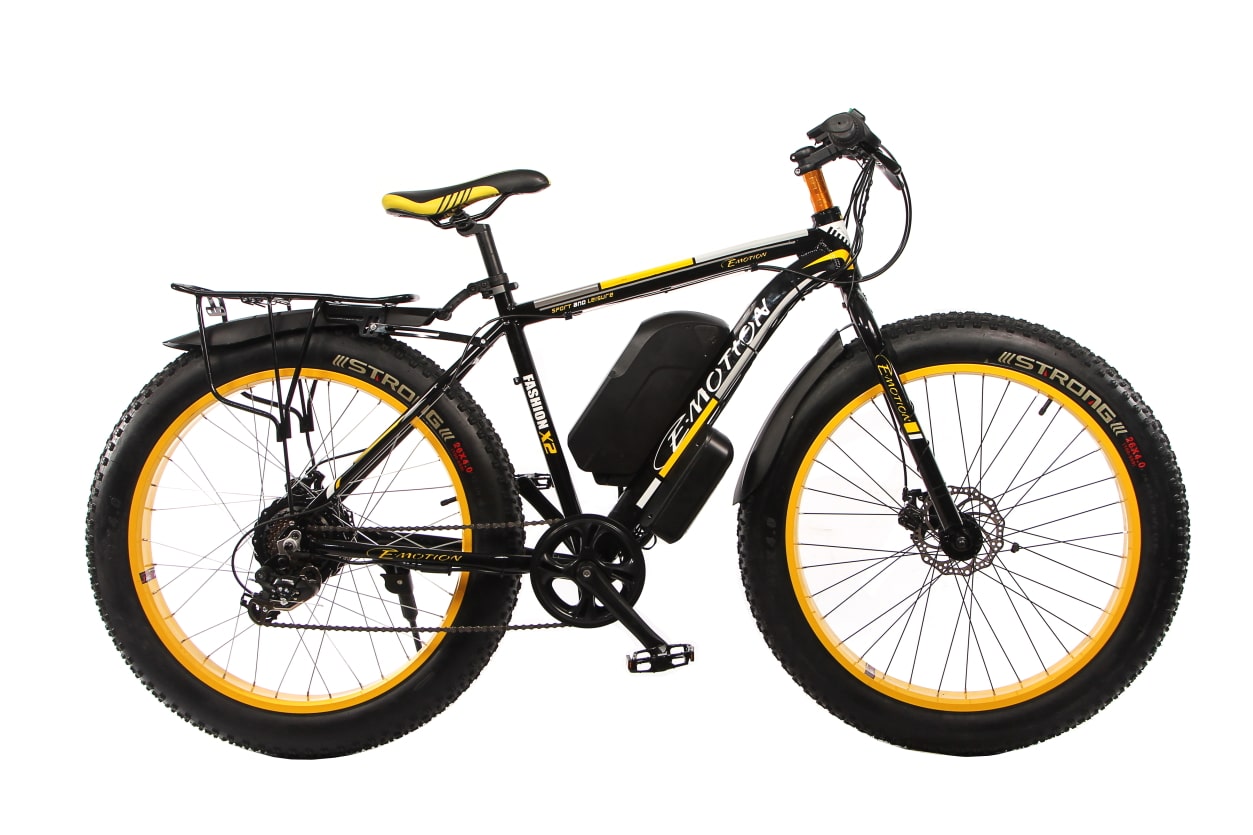 

Электровелосипед E-motion Fatbike 48V 1000 Вт 26" черно-желтый (ELF-BLACK-YELLOW)