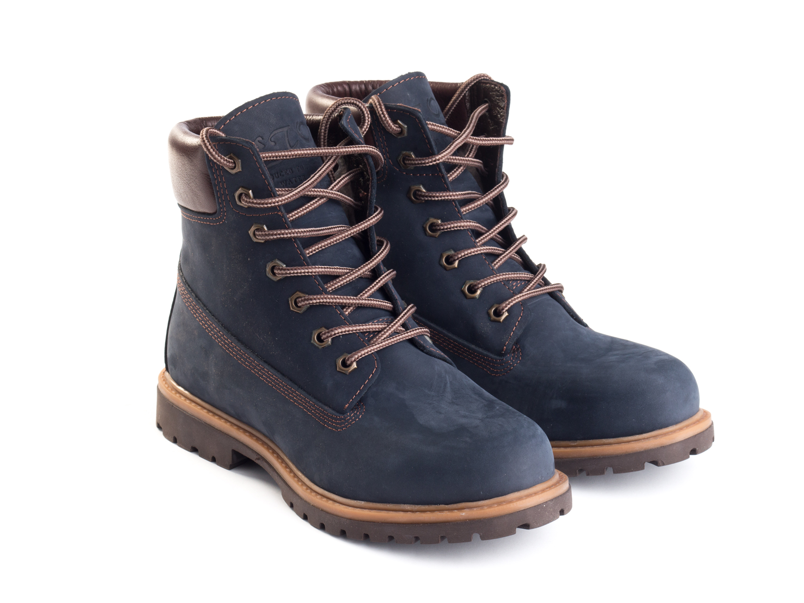 

Черевики Etor 9916-2298-1 синьо+коричневий, 40