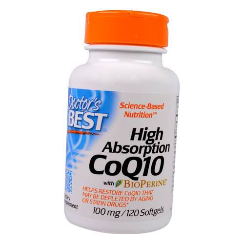 

Антиоксидант Doctor's Best High Absorption CoQ10 100 Softgel 60гелкапс (70327011)