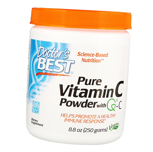 

Витамин С порошок, Pure Vitamin C with Q-C, Doctor's Best 250г (36327058)