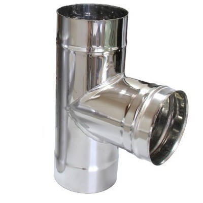 

Тройник STALAR 87° Ø110 0.8мм элемент дымохода из нержавеющей стали 321